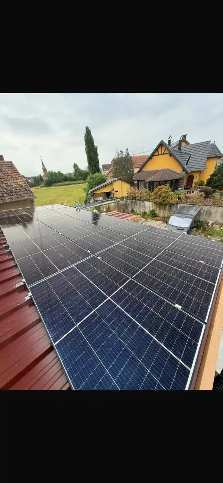 Système résidentiel avec batterie Enphase dans le Haut-Rhin